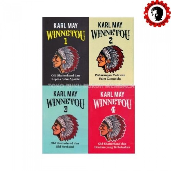 Paket Tetralogi Winnetou - Karl May