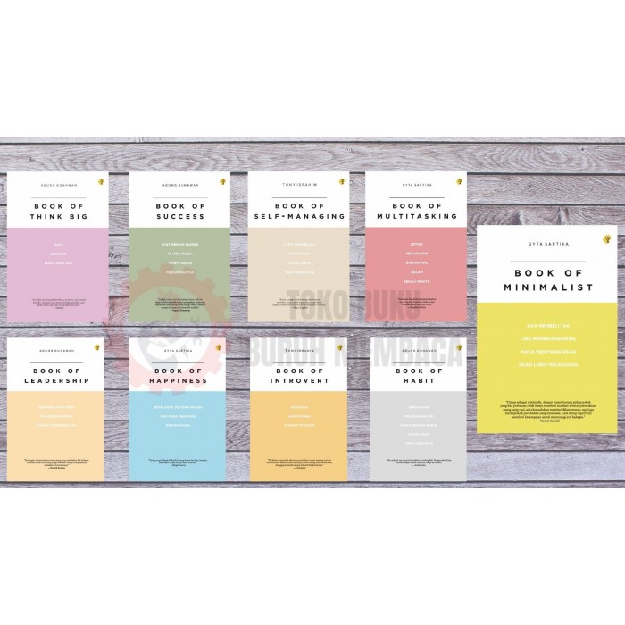 Paket Buku Pengembangan Diri Book Of