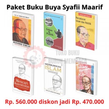 Paket Buku Ahmad Syafii Maarif